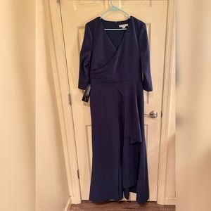 Brand New Kay Unger Gina Walk Thru Jumpsuit Size 12